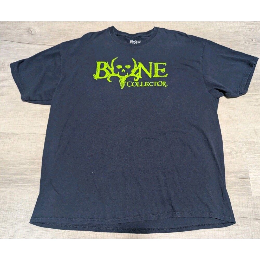 Bone Collector T Shirt Men's Size 2XL Skull Bone Cotton Navy Hunting